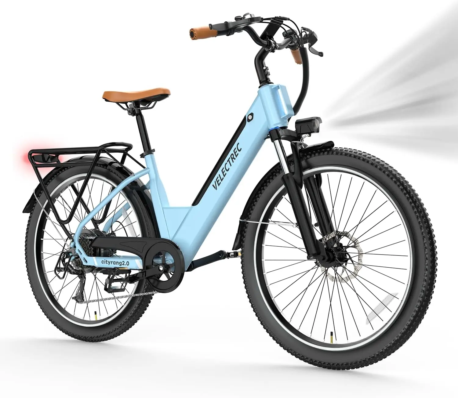 26 "ไฟฟ้าจักรยานสําหรับผู้ใหญ่, 1000W มอเตอร์ Peak EBike ระยะไกลสูงสุด 70 ไมล์และ 28 ไมล์ต่อชั่วโมงโดย 48V แบตเตอรี่แบบถอดได้