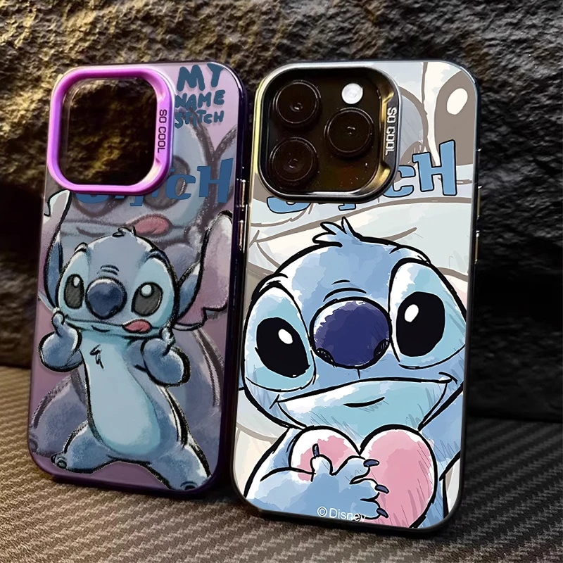 Disney Stitch Love Heart Case for Xiaomi POCO M6 Pro 4G X6 X5 X3 NFC F3 F4 GT F5 F6 M5S C65 Mi 13T 12T 14 13 12 11 Lite 5G NE