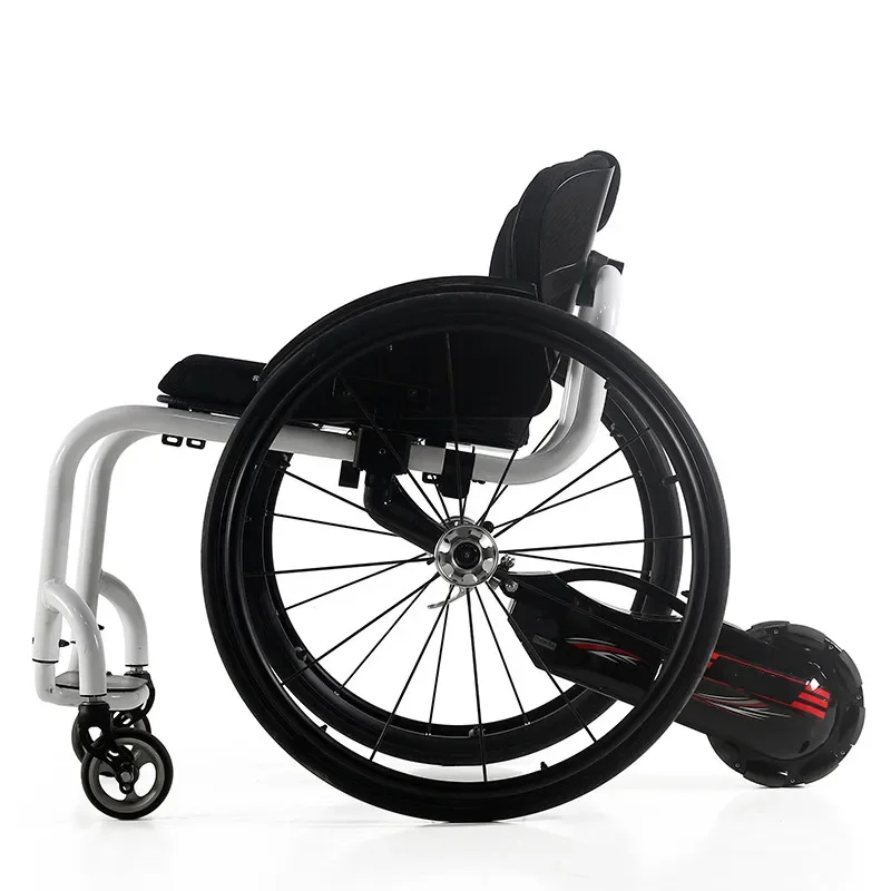 

High quality electric handbike wheelchair trailer Manual wheelchair drive head traction booster