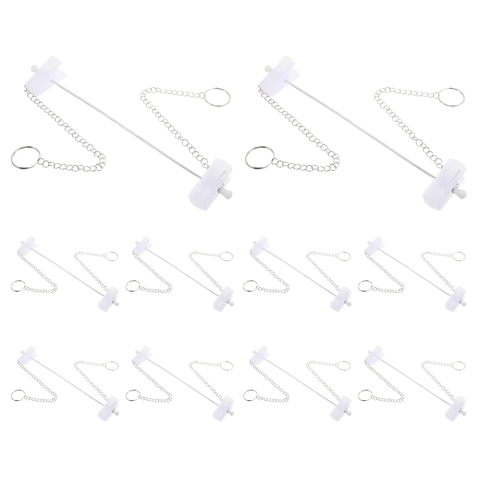 

10Pcs Adjustable Heavy Duty Iron Chain for Clothes Hanging Retail Shop Display Clothes Hanging Metal Chain Chains for Costume