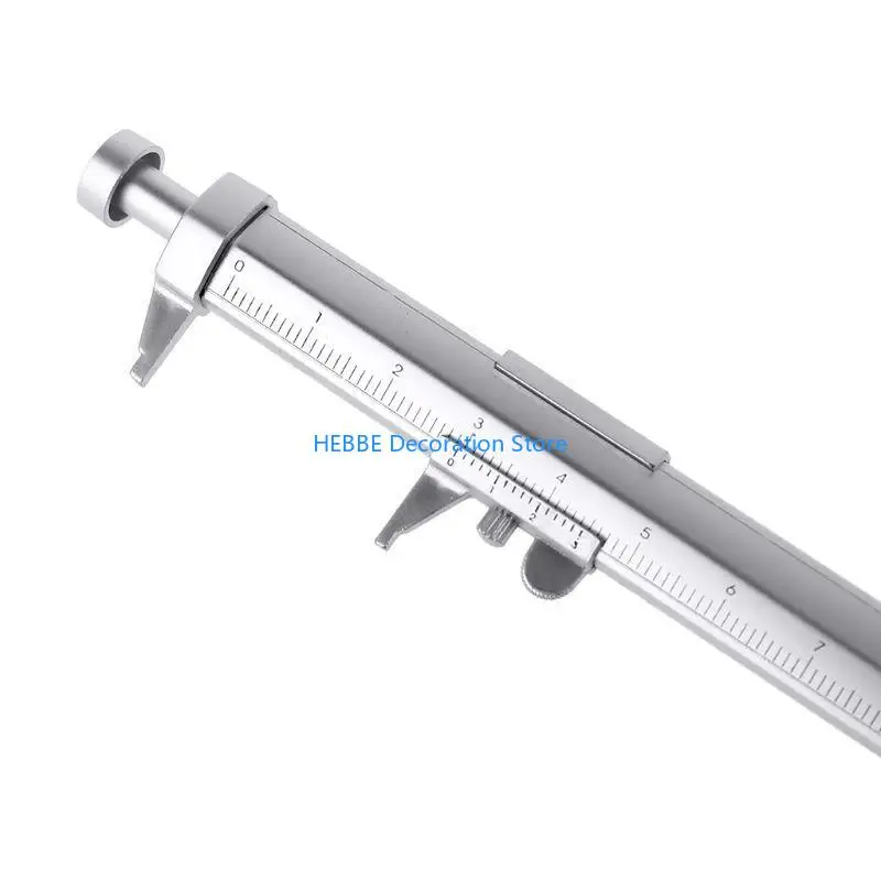 B0KC Verniers Calipers with Inks Roller Ballpoint Multifunction Writing & Measuring