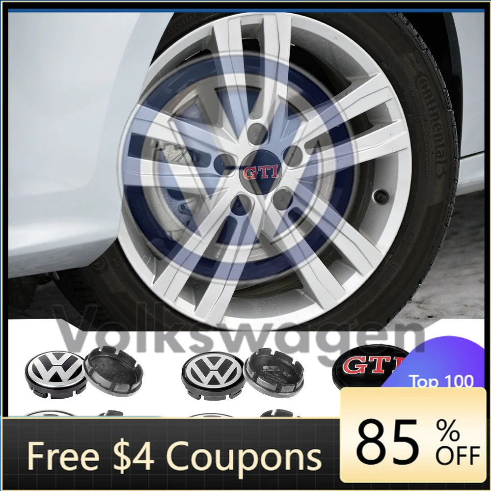 

Наклейка на автомобиль для VW Volkswagen Jetta MK5 Golf, новые колпачки для центральных дисков колес 56/65/66 мм, накладки на диски для Volkswagen VW GTI Golf 4 5 6