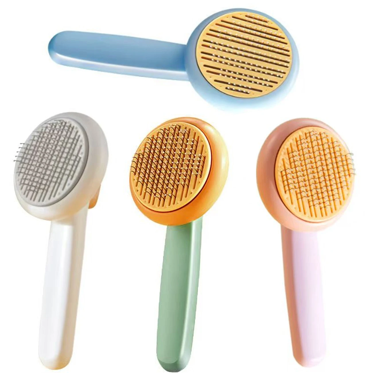 

1PC color random dog cat donut one touch brush nail clippers cat gloves