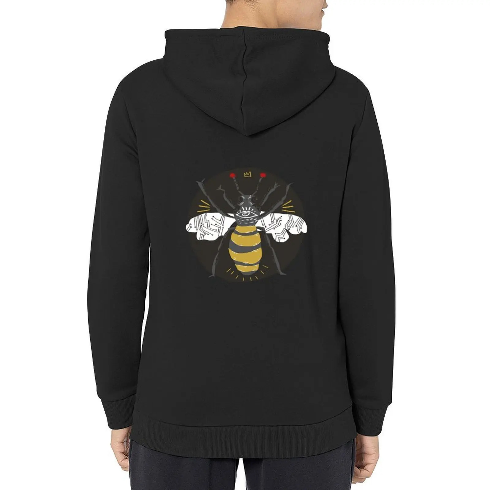 trust in robobee Hoodie korean style clothes mens clothing blouse men clothing hoodie oversize