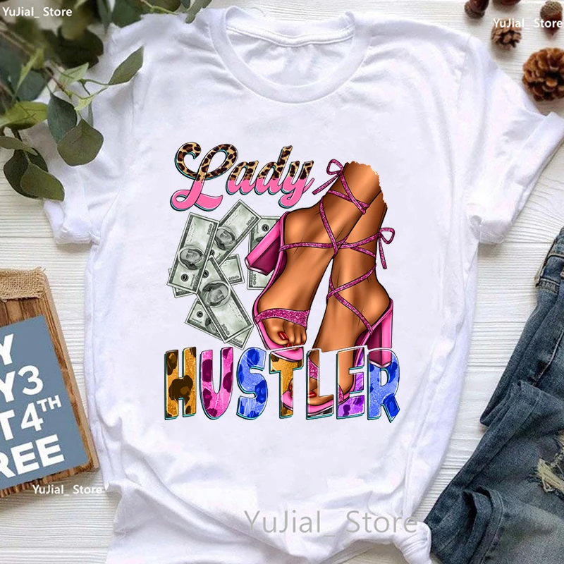 Cool Hustled Not Handed Earned Not Given Grapghic Print T Shirt Women Casual Tshirt Femme Harajuku Shirt Summer Fashion T-Shirt