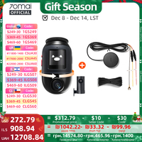 70mai Dash Cam 4K Omni X800-2 Set with 4G Module UP04 Supercapacitor 360° Rotating Real-time Alert Remote Control 70mai 4K X800