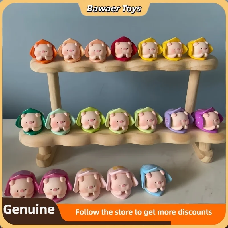 

Authentic Pig You Don'T Worry Cute Small Blind Box Toys Adorable Little Statues Desktop Decorative Ornamentsdoll Ornaments Gift