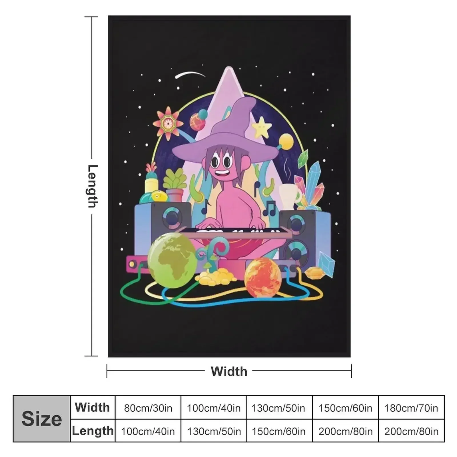 Chromatic Dreams Throw Blanket Hairys Polar Luxury Thicken Bed Fashionable manga sofa bed Blankets