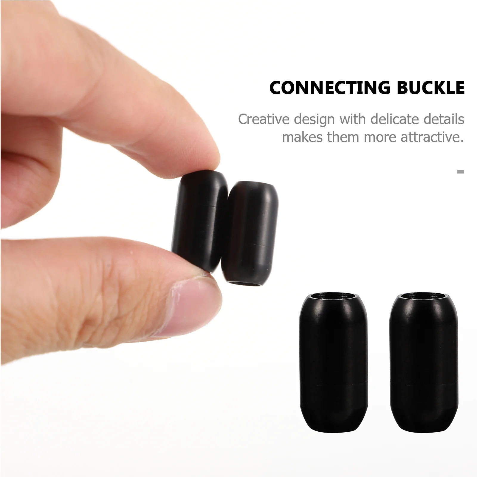 2 قطعة مشبك سوار ذاتي الصنع موصلات معدنية متميزة سطح أملس لصنع المجوهرات سوار قلادة لوازم الحرفية