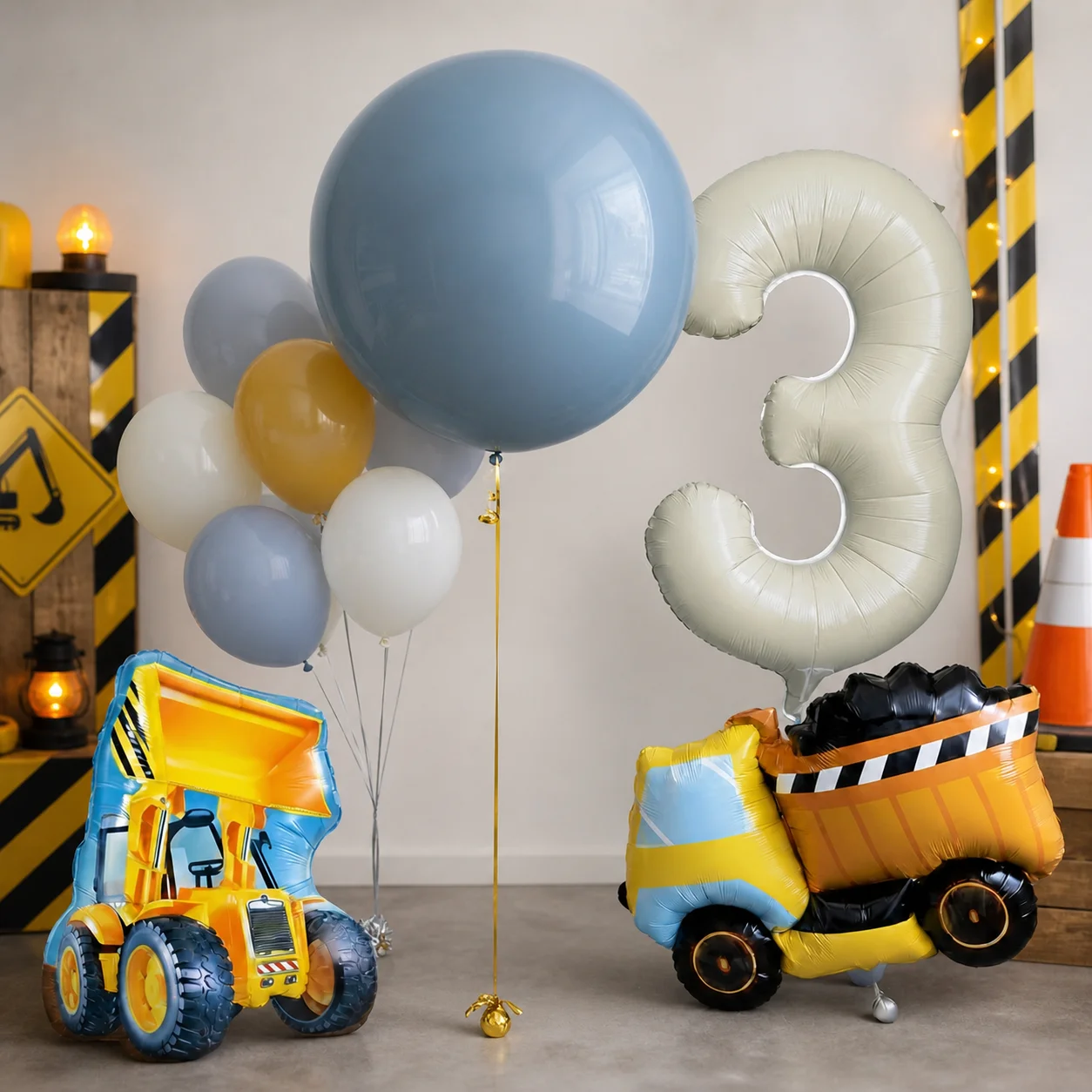 Heavy Equipment Birthday Theme - The 
