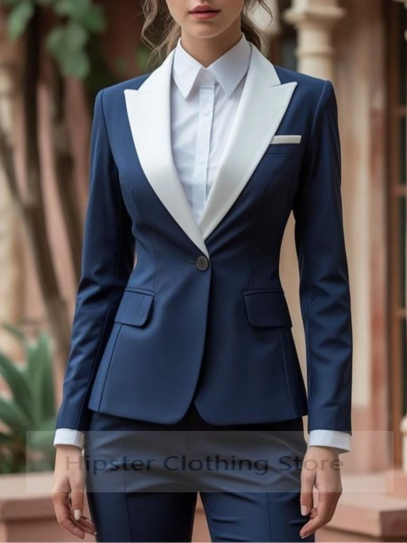 New Formal Women Suit Lady Business Office Tuxedos Mother Wedding Party Ladies 2 Piece Set Blazer Pants Customized