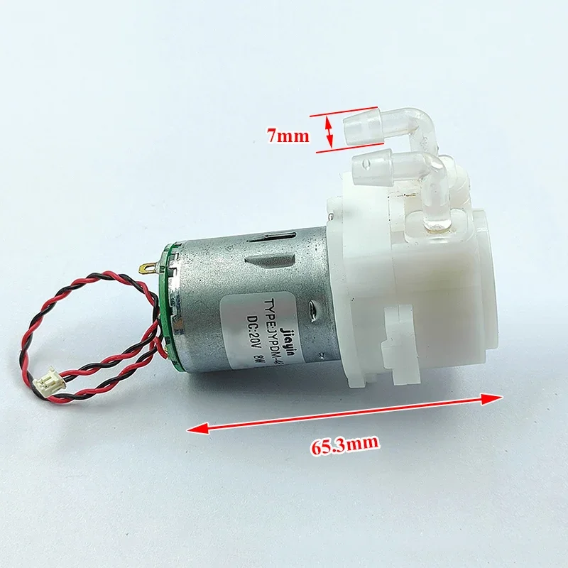 

JYPDM-4E Mini 365 Peristaltic Dosing Pump DC 12V 18V 20V 24V Micro Self-priming Suction Water Liquid Pump Lab Metering Pump