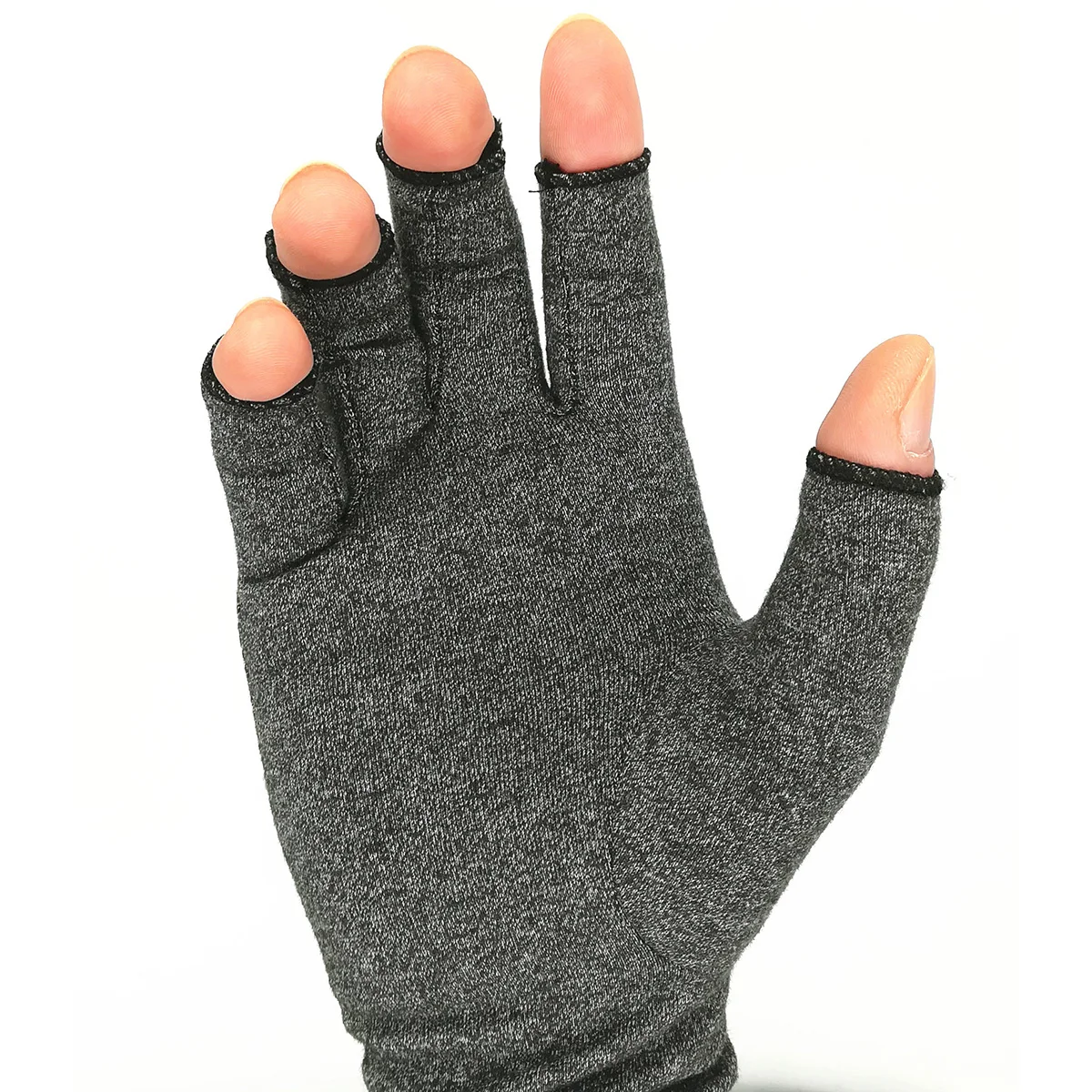 

Compression Gloves for Arthritis Fingerless Open Design 3 Sizes Breathable Rehabilitation Training Gloves Carpal Tunnel