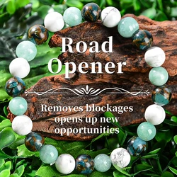 1PC natural stone healing bracelet that can eliminate worries, relieve anxiety, and bring prosperity and abundance.