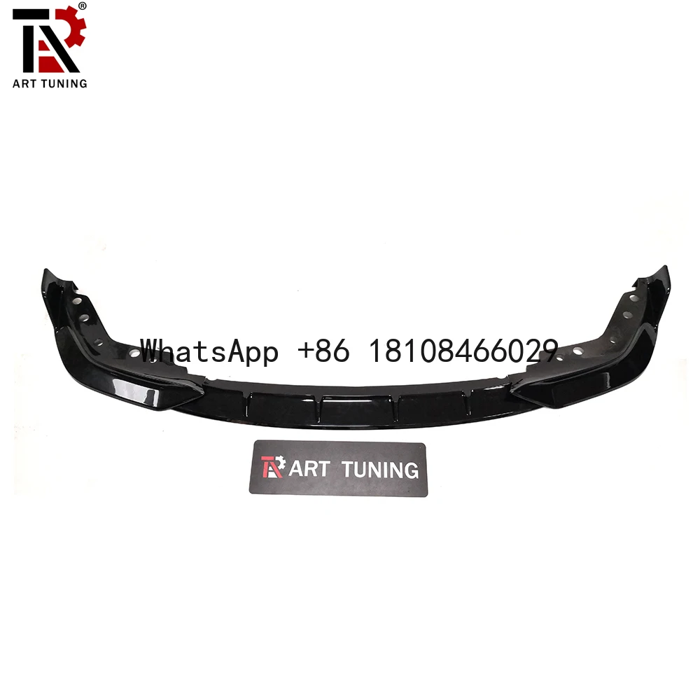 type Gloss Black Front Buer Lip for bmw g20