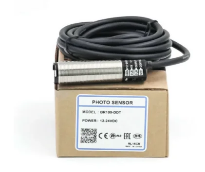 BR100-DDT BR400-DDT BR100-DDT-P M18 12-24VDC Diffuse Reflectance Photoelectric Switch Sensors New High Quality