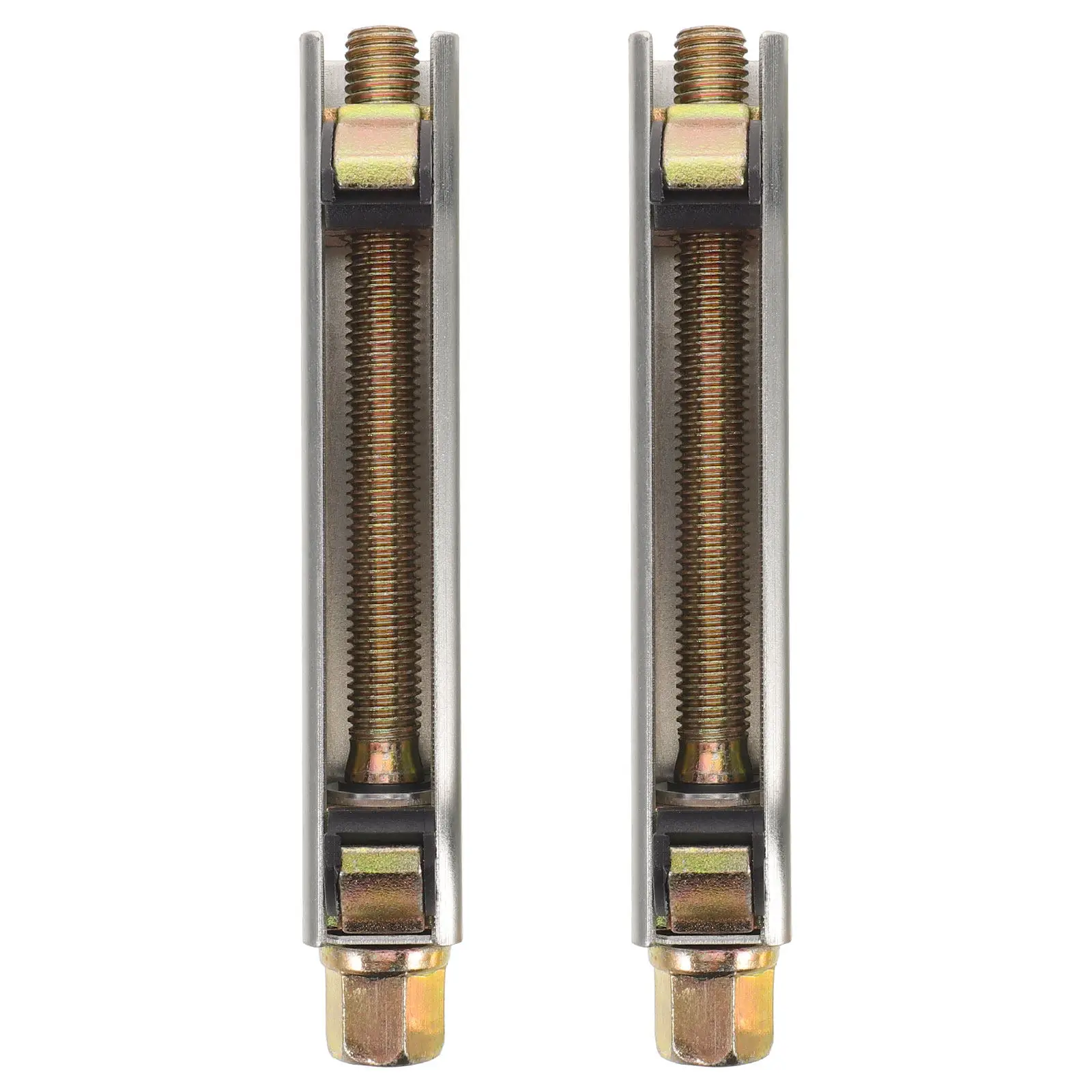 

2Pcs Motorcycle Shock Absorber Spring Compressor Tool Heavy Duty Metal Suspension Coil Spring Compression Tool for Garage