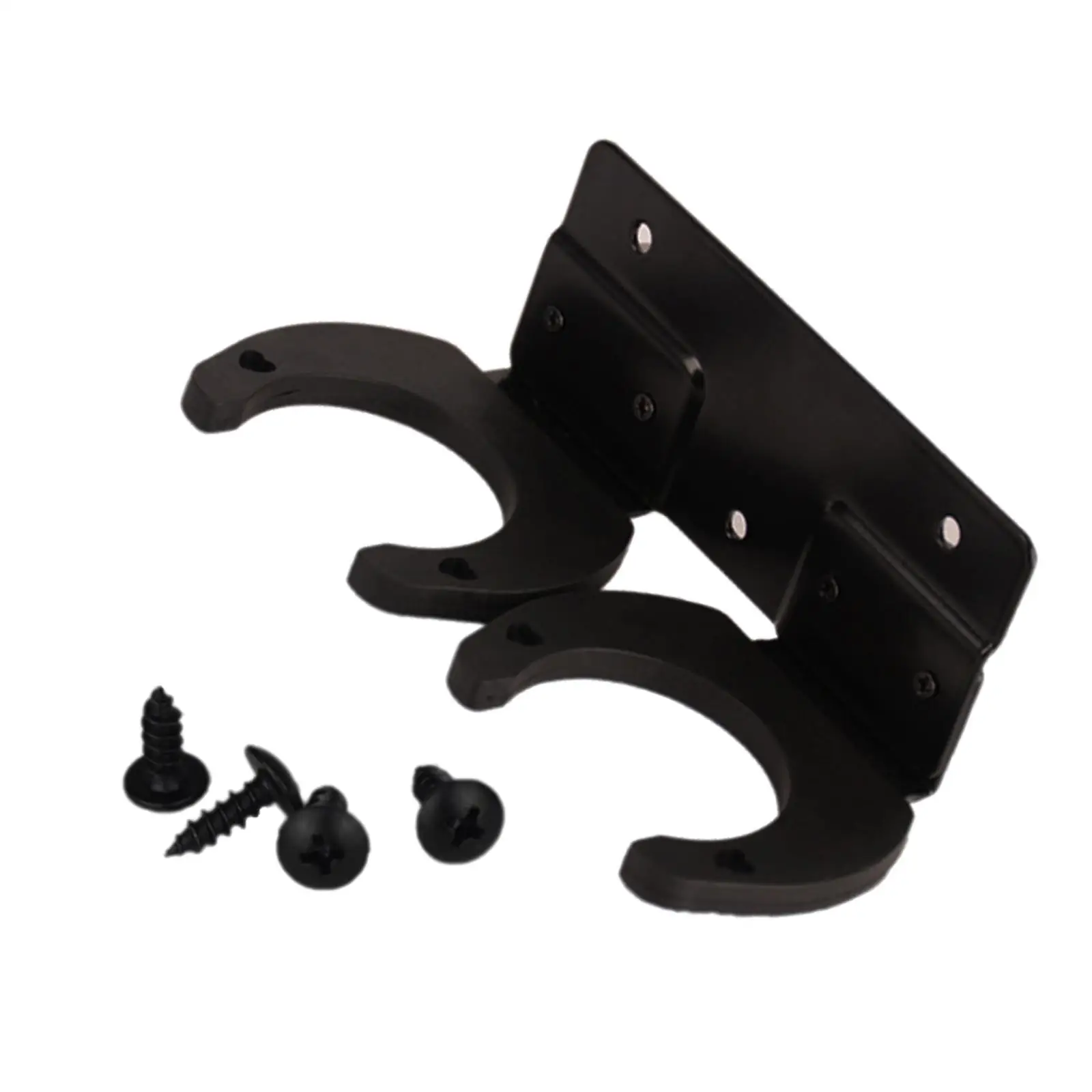 Universal Microphone Hook Holder Mic Stands Wall Hanger Rack Clip Brackets Clamp Wall Mounted for Home Office KTV Double Hook