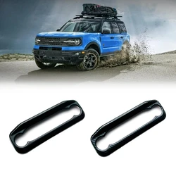 For Ford BRONCO SPORT 2021 2022 Car Accessories Piano Black Central console adjustment frame decoration