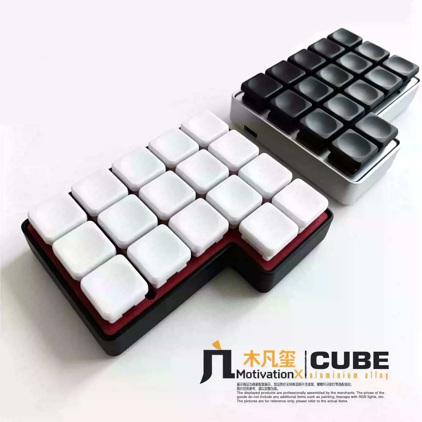 SP34 Aluminum Low Profile Split Keyboard Custom Bluetooth Wired Dual Mode Split Mechanical Keyboard Hot Swap Ergonomics CHOCV2