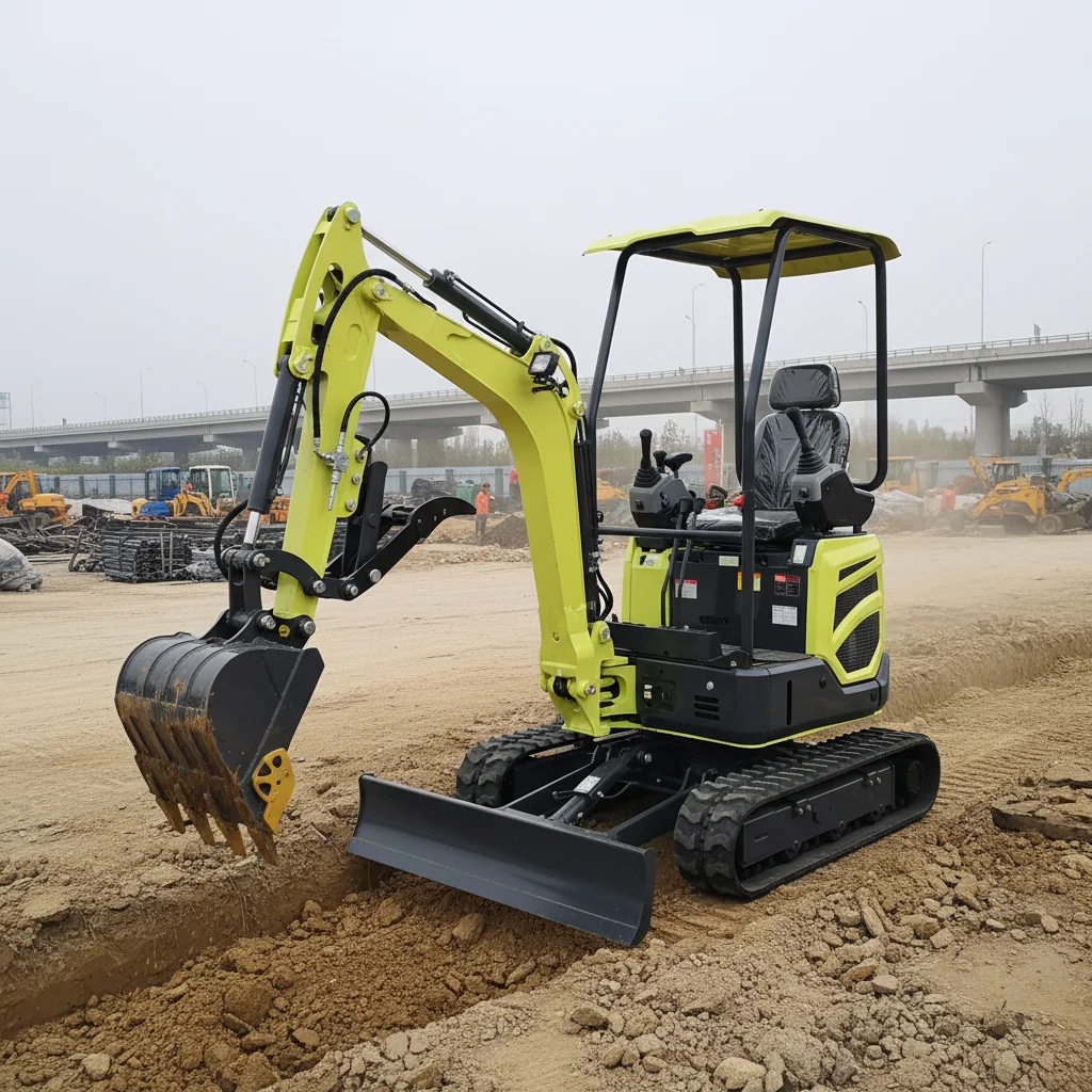 

Hot Sale 1.5 Ton Hydraulic Mini Crawler Digger Kubota Small Excavator