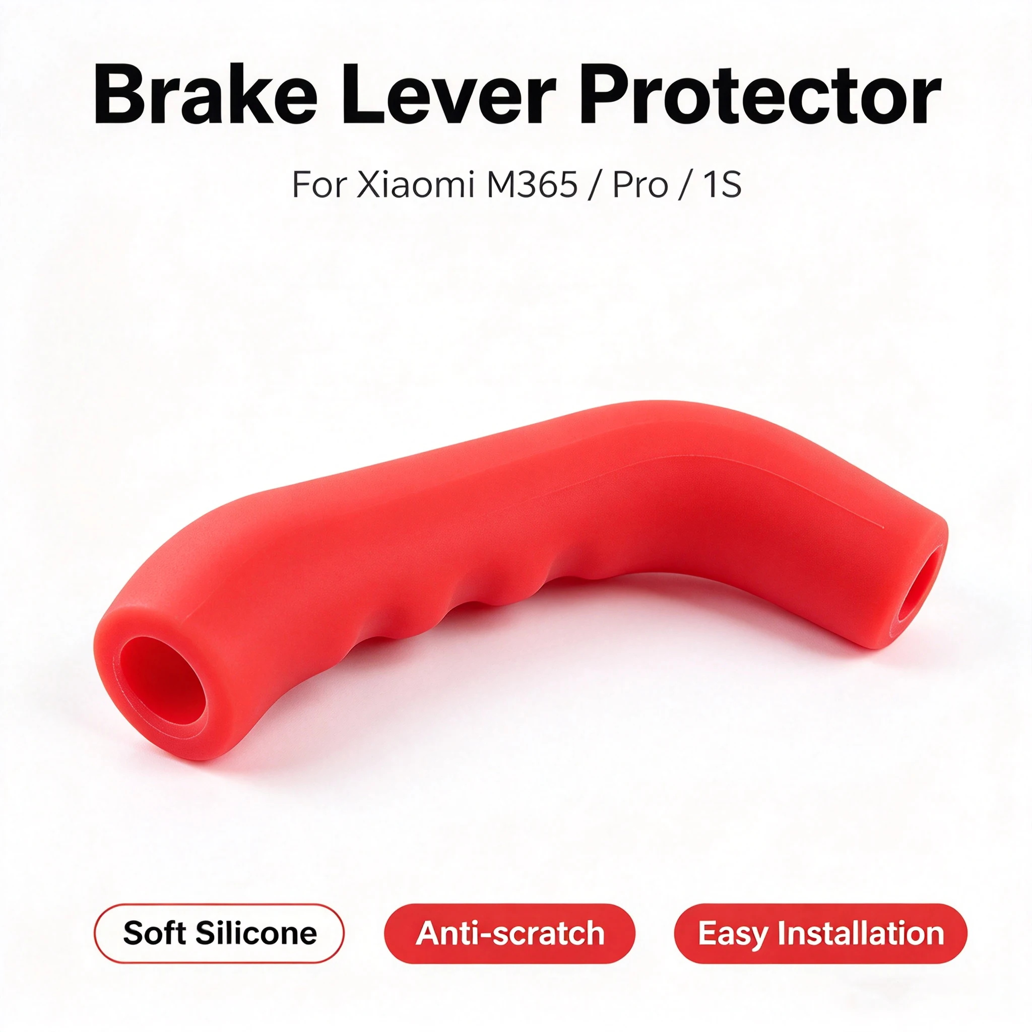 Colorful Silicone Brake Lever Cover & Grip Sleeve for Xiaomi M365 Pro Mi 3 Mi 4 Electric Scooter Anti Slip Handle Protector
