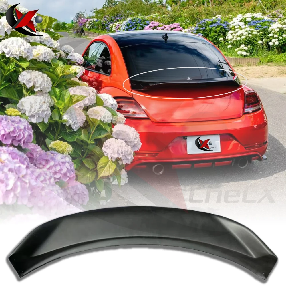 

For VW Beetle 1998-2011 Spoiler High Quality Real Carbon Fiber FRP Material Car Rear Wing Spoiler For Volkswagen Beetle Spoiler