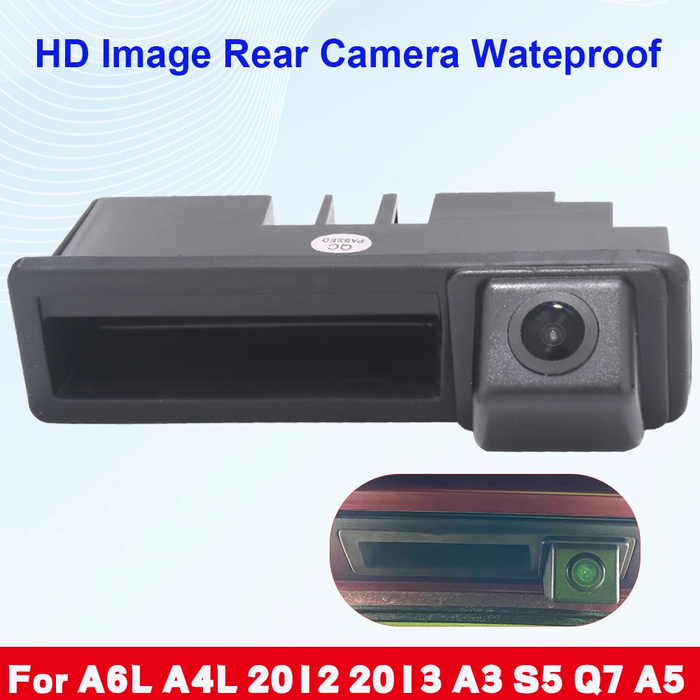 

Wired OTERLEEK High Quality Trunk Handle Backup Camera for A6L A4L 2012 2013 A3 S5 Q7 A5