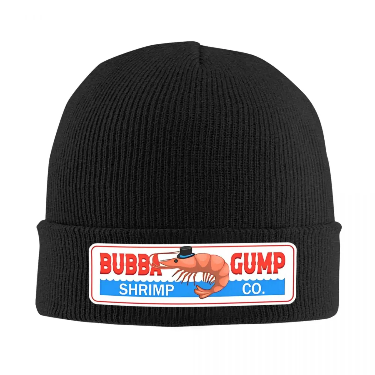 Шапки Bubba Gump, осенне-зимняя шапка, модные шапки с изображением креветки и Форреста из фильма Geek, мужские и женские Акриловые шапки