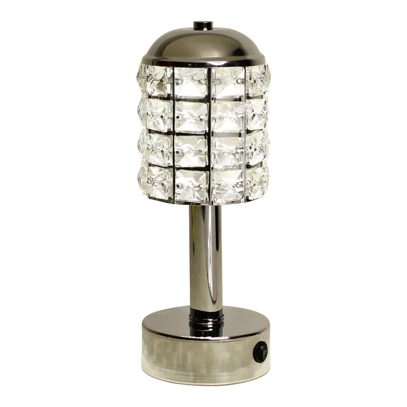 NEW Creative LED Lights for Charging Simple Bedside Decoration Crystal Table Lamps Creative Bar Atmosphere Light Gift
