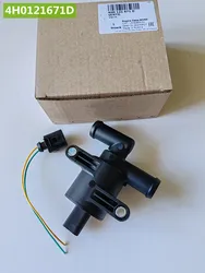 OEM 4H0121671D Heater Control Water Valve W/ plug cable For Audi A4 A5 A6 C7 A7 A8 Q5 VW Golf 7 Passat B8 Cooling-Solenoid Valve
