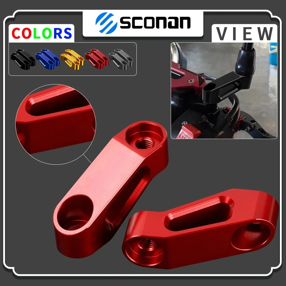 

Motorcycle Accessories For MT 25 125 MT25 MT125 MT-25 MT-125 -2023 All Year Rearview Mirrors Extension Riser Extend Adapter