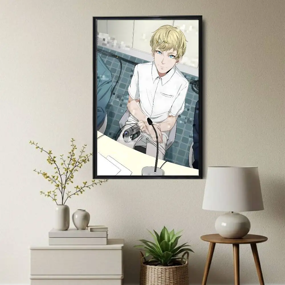 Akira Fudo Ryo Asuka DEVILMAN crybaby Poster Prints Wall Art Painting Picture Gift Living Room Bar Restaurant Dec Sticker Large