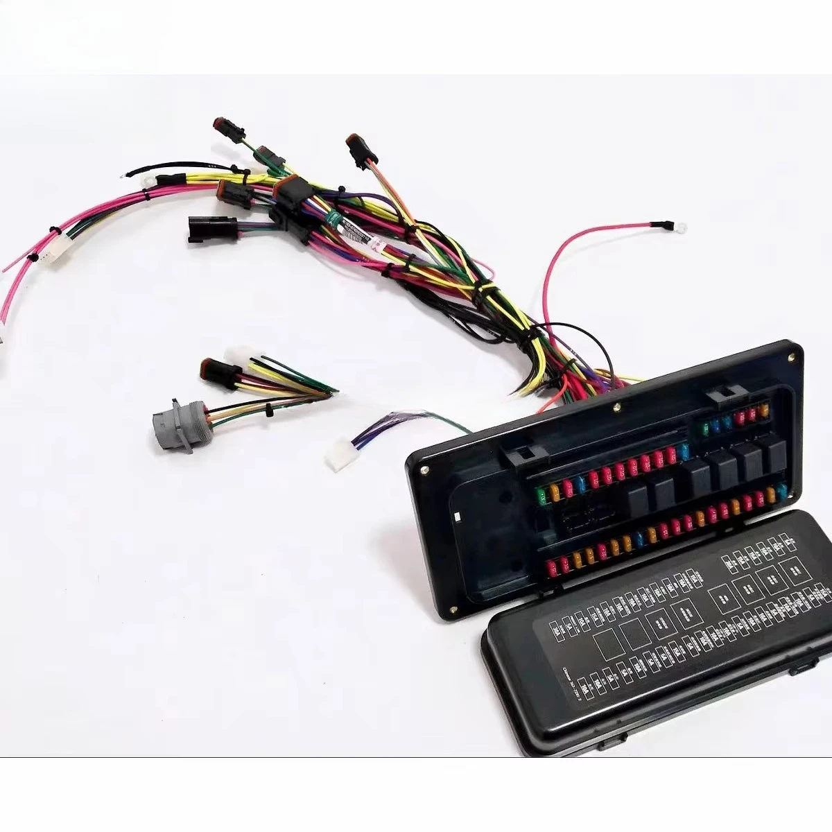 

Excavator Parts E320C E330C Fuse Box Wiring Harness 1636740 163-6740 183-1000
