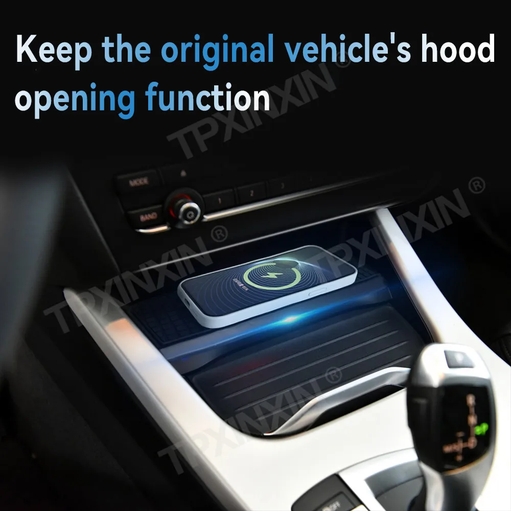 For BMW X3 X4 2014-2016 Quick QI Car Wireless Charger Fast Charging Intelligent Infrared Mobile Phone Dashboard