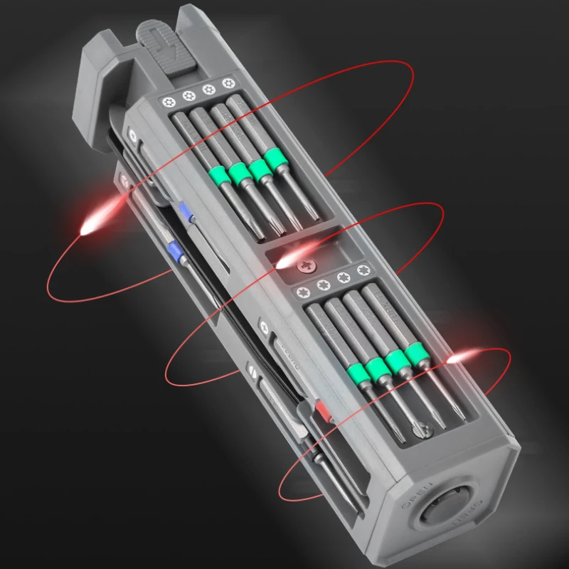 Precision Magnetic Screwdriver Set, Mobile Phone Repair Tool, 31 in 1 S2 Steel