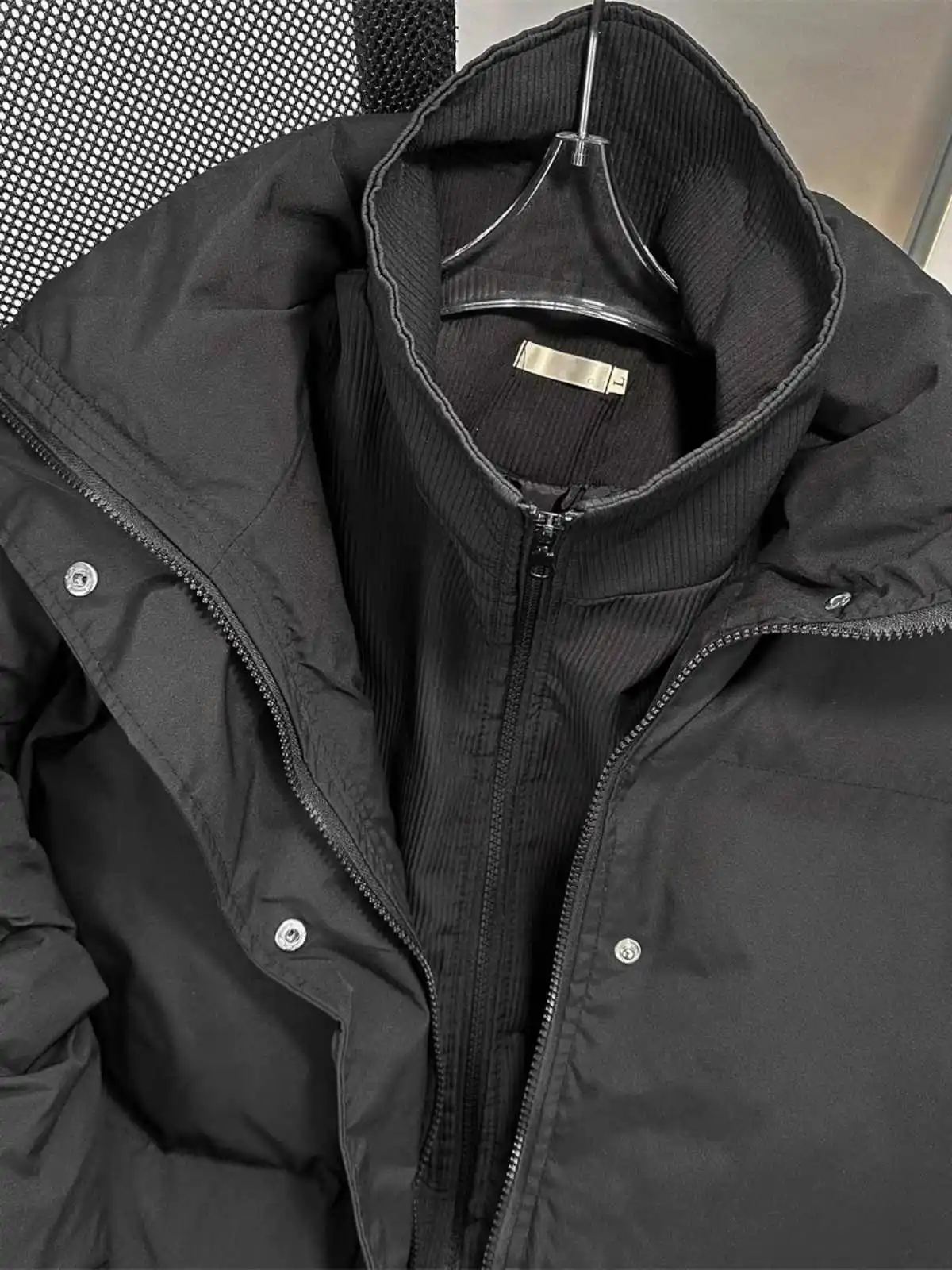 Y2K Punk American Winter Cotton Jacket for Women, Thick and Warm Design, Fake Two Loose Sweet Cool Bread Coat, 2025