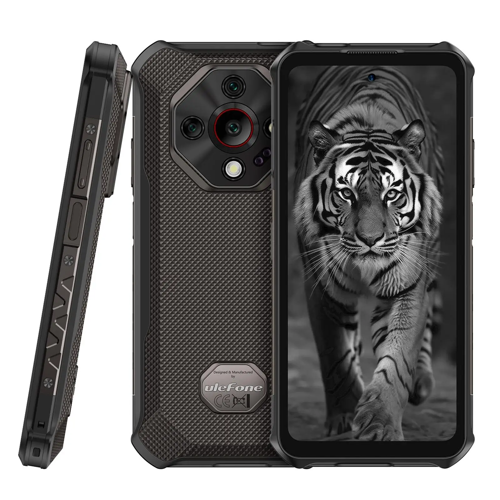 Ulefone Armor X16 Rugged Smartphone 10360mAh Battery 128GB ROM 120Hz 6.56