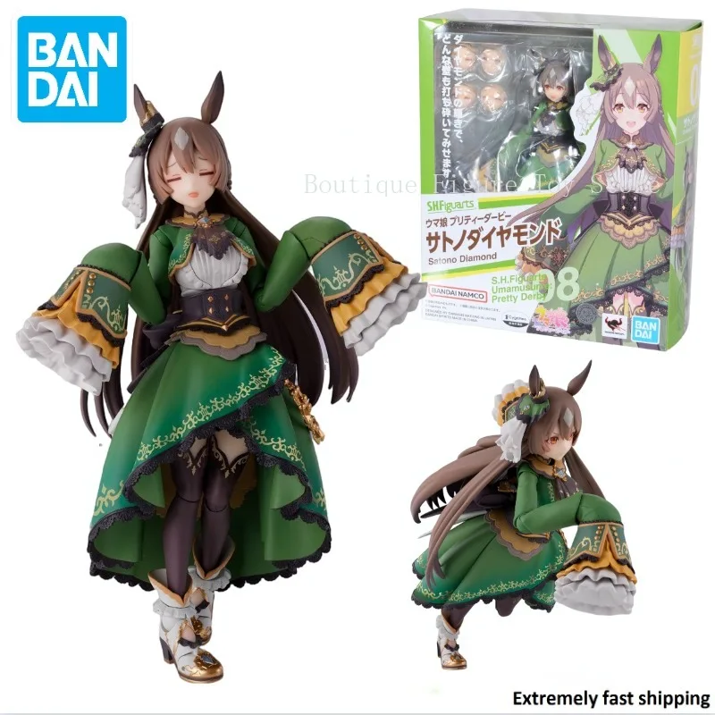 

In Stock Original Bandai S.H.Figuarts Pretty Derby Satono Diamond Figure Anime Model Toy Collect Action Gift