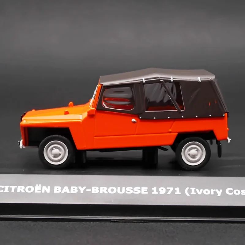 Modèle de voiture classique en alliage moulé sous pression, échelle 1:43, citroën Baby-Brousse, jouet de Simulation, Collection, cadeau, ornement statique, 1971