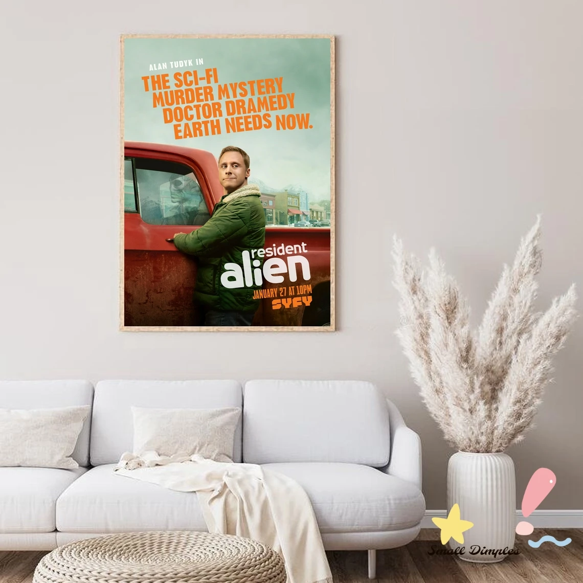 Resident Alien Movie Poster Canvas Art Print Home Decoration Wall Painting ( No Frame )