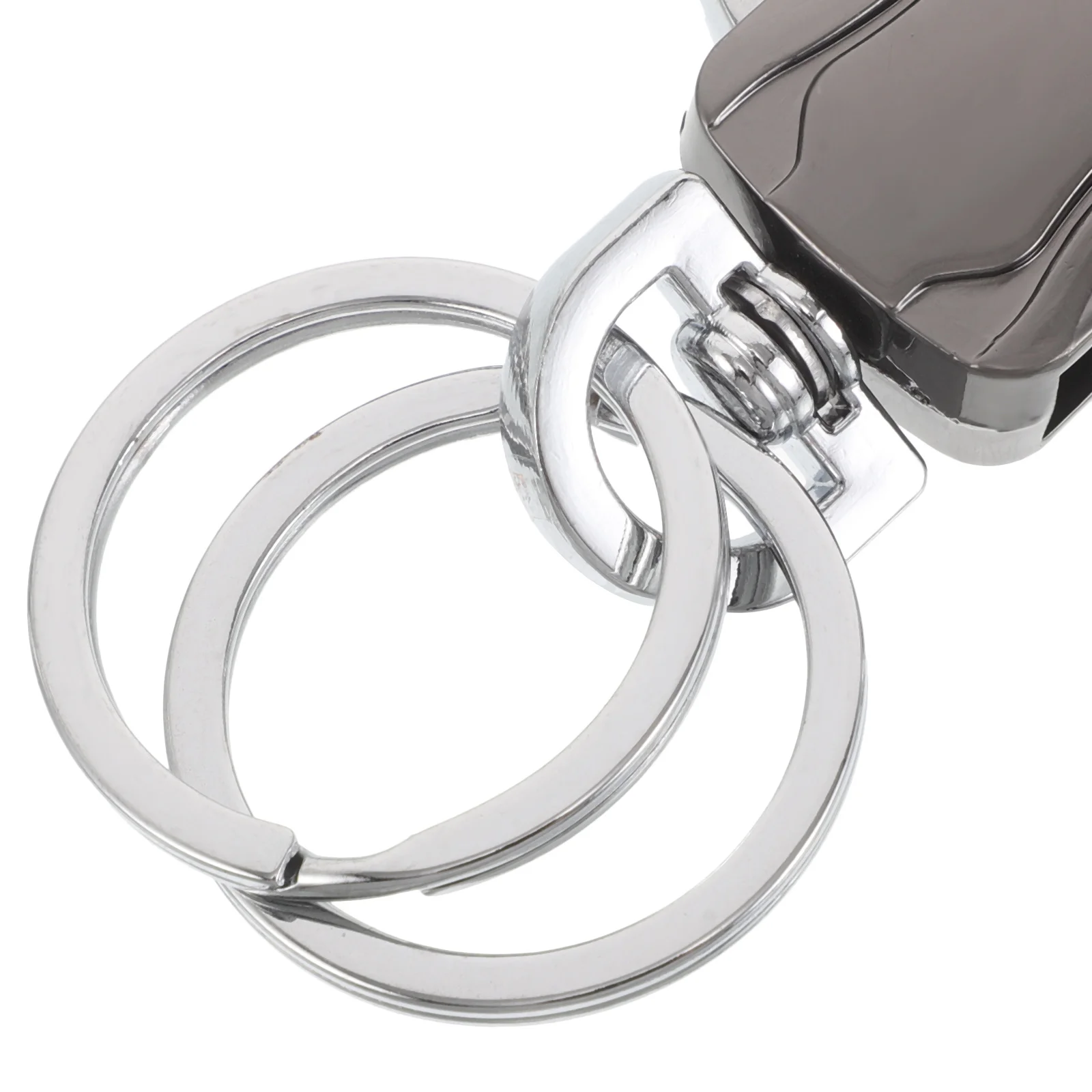 3Pcs Retro Fidget Keychain: Smooth Rolling Metal Spinner for - Portable Bag Wallet Charm - Unique Gift for Work School