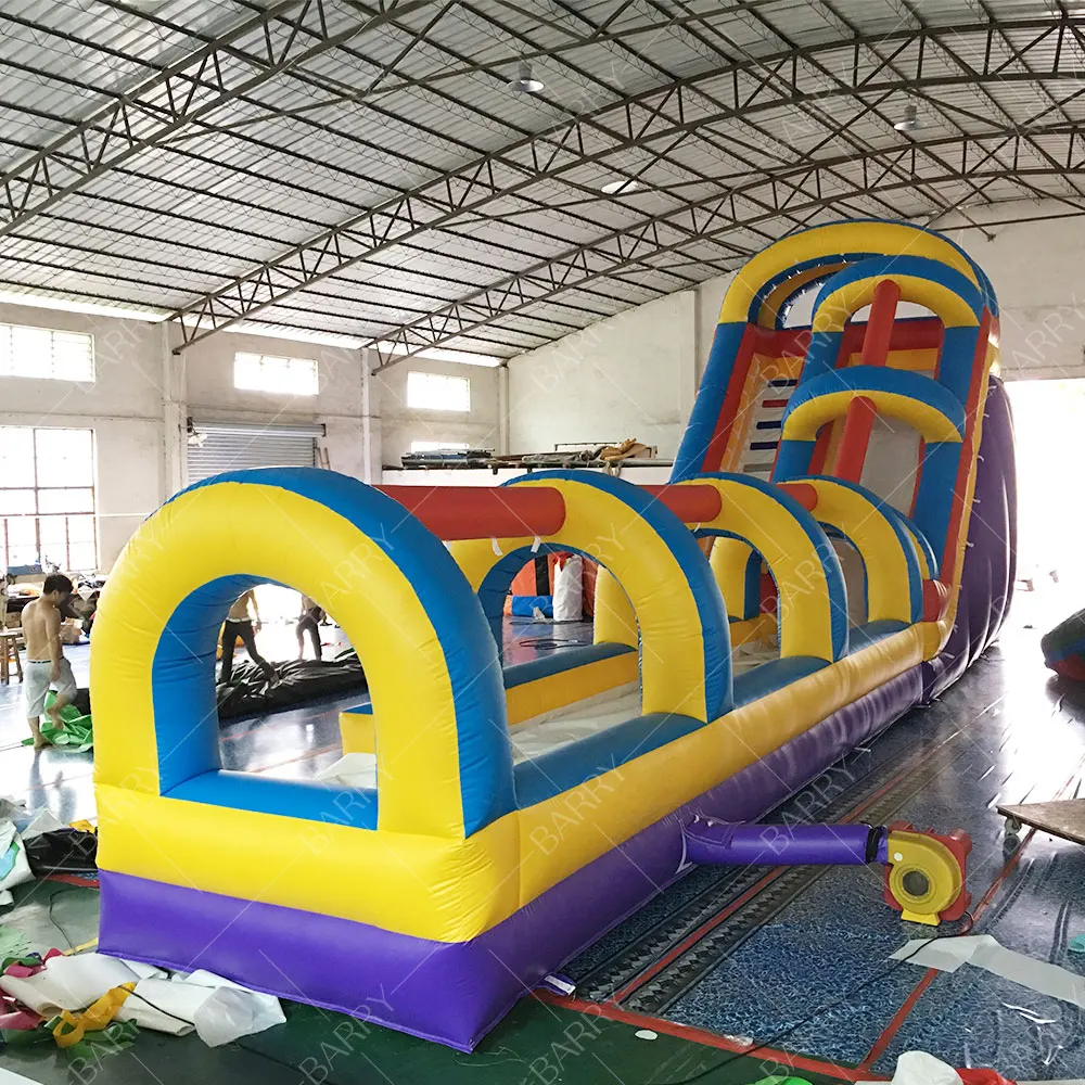 الصين بحيرة الكبار التجارية رخيصة كبيرة نفخ المياه الشريحة بارك للبيع الفناء الخلفي نفخ الشريحة #2