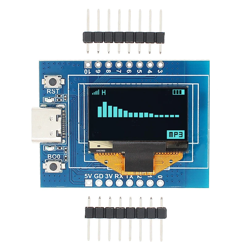 ESP32-C3 ontwikkelingsbord met 0,96 inch OLED-display, WiFi Bluetooth IoT-module keramische antenne voor Arduino