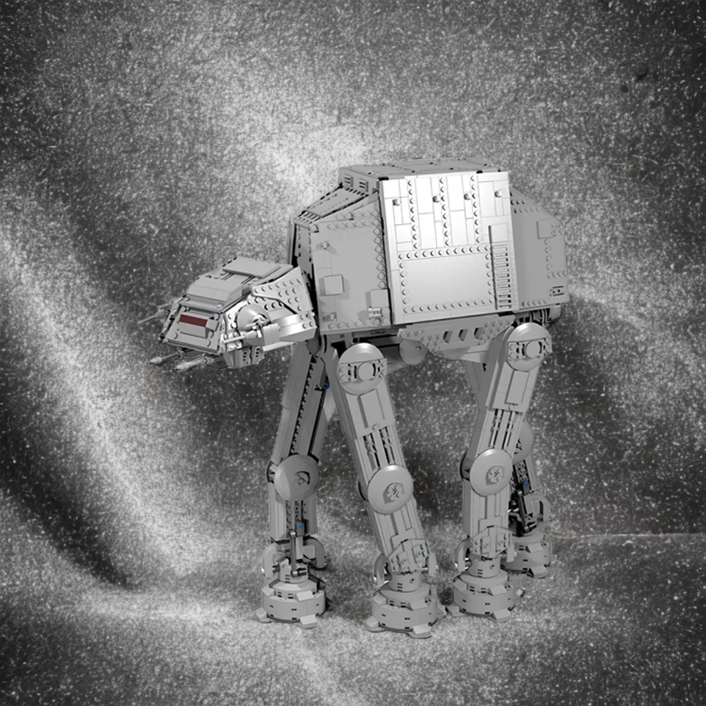 

2499 шт. MOC Star Battle больших размеров AT_AT Коллекция знаменитой фильм Модель Строительные блоки Укладка кирпичей Креативная детская игрушка в подарок Diy