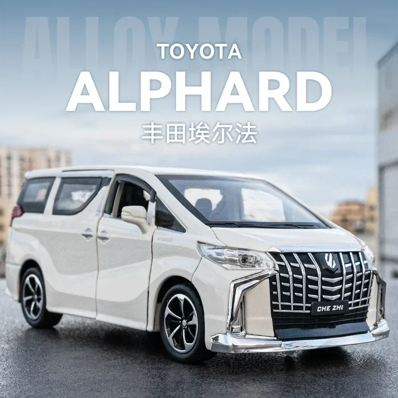 

1:32 Toyota ALPHARD High Simulation Diecast Car Metal Alloy Model Car Children's Toys Collection Gifts A674 Fashion Ornament All