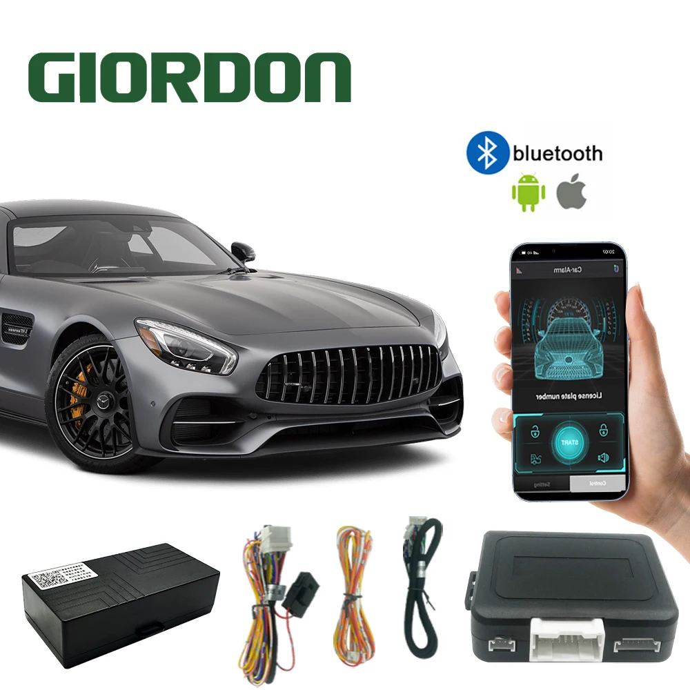 GIORDON remote keyless entry Remote smart lock and Bluetooth controller, Auto-sensing central locking,  C92