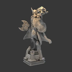 1/24 Scale Resin Figure Model Kit Viking Style soldier Unassembled and Unpainted 3D printing diy toy 044