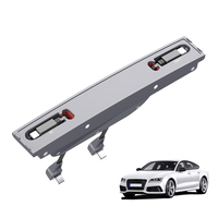 Car USB Charger with Retractable Cable USB Center Console Adapter 27W PD Type C QC 3.0 Hub Quick Charger for Tesla Model 3 Y