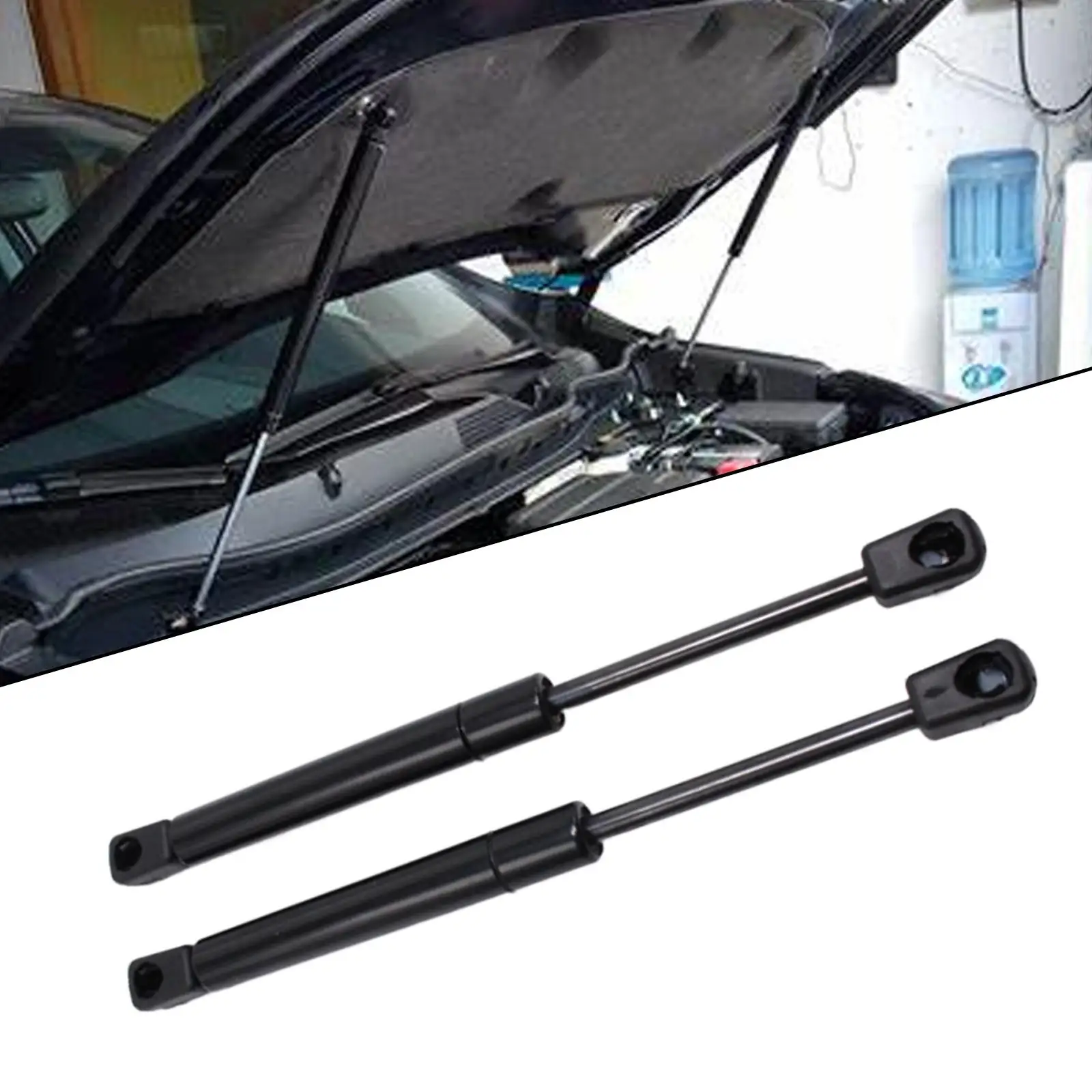 Engine Hood Lift Struts Easy to Use Wear Resistant Metal Parts for Ford Mondeo MK III 2000-2007